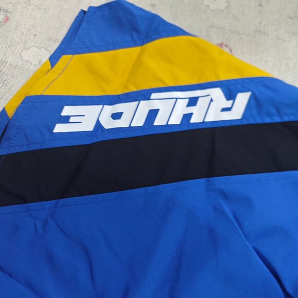 Rhude Logo Men's Blue Shorts - Picture 3 of 6